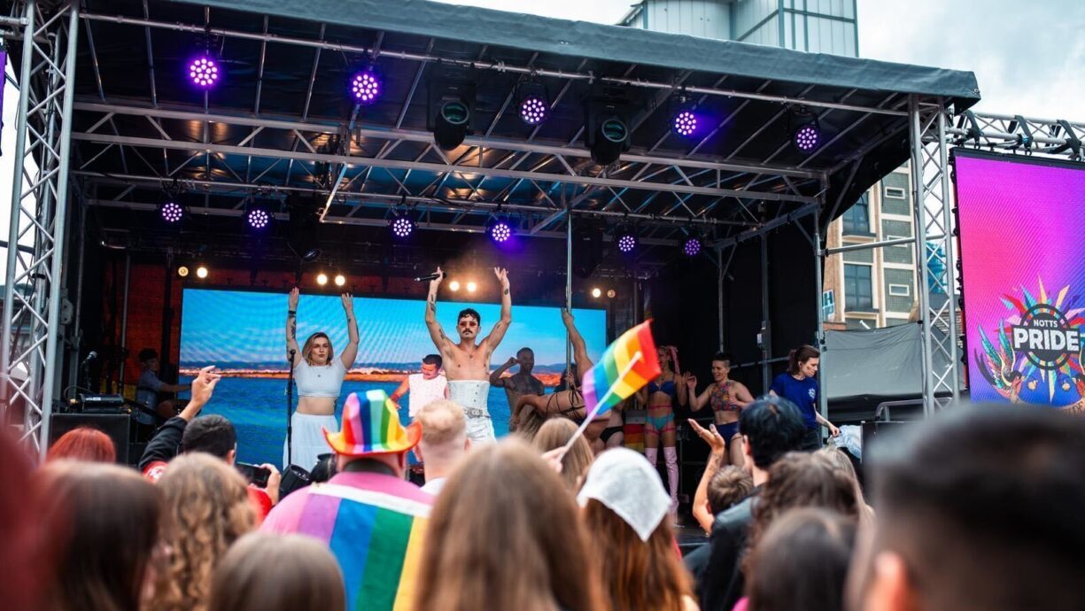 Notts Pride 2026 The crowds at Pride enjoyed performances from many talented acts throughout the day